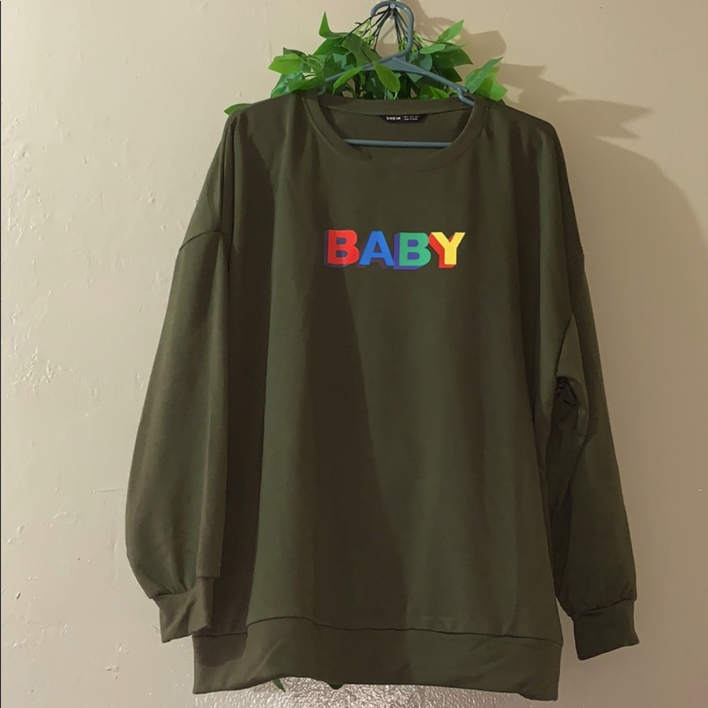 SHEIN OVERSIZED LONG SLEEVE